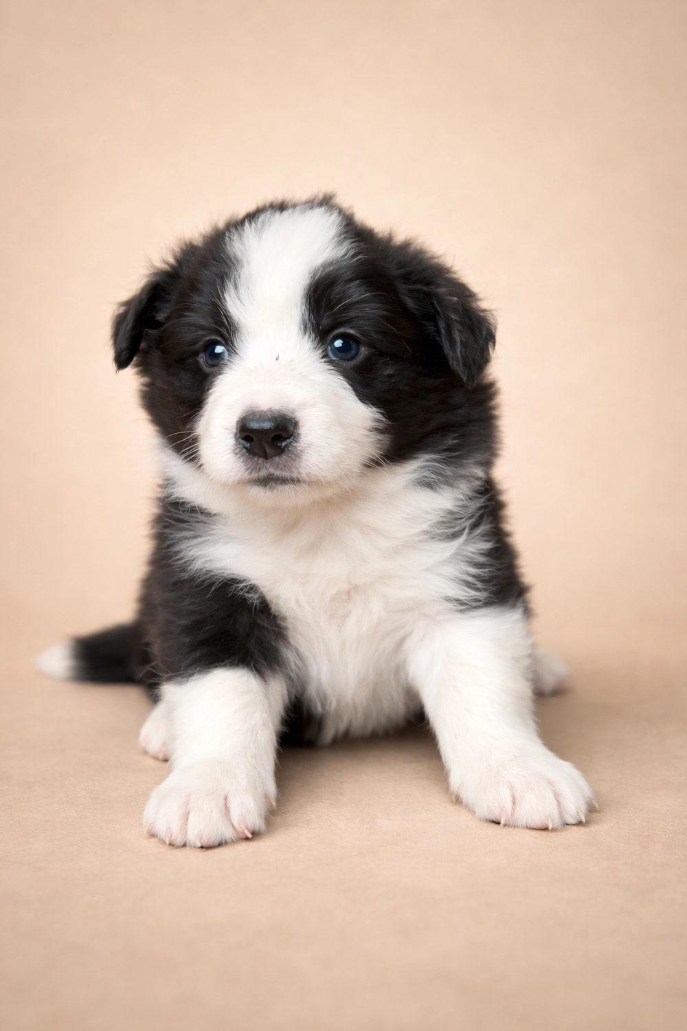 Border Collies of Cleverland Welpe auf einer Wiese
