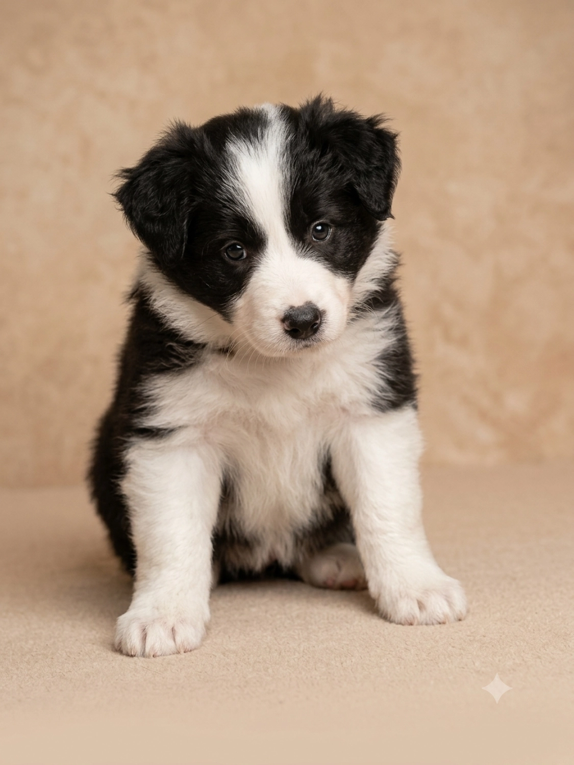 Border Collies of Cleverland Welpe auf einer Wiese