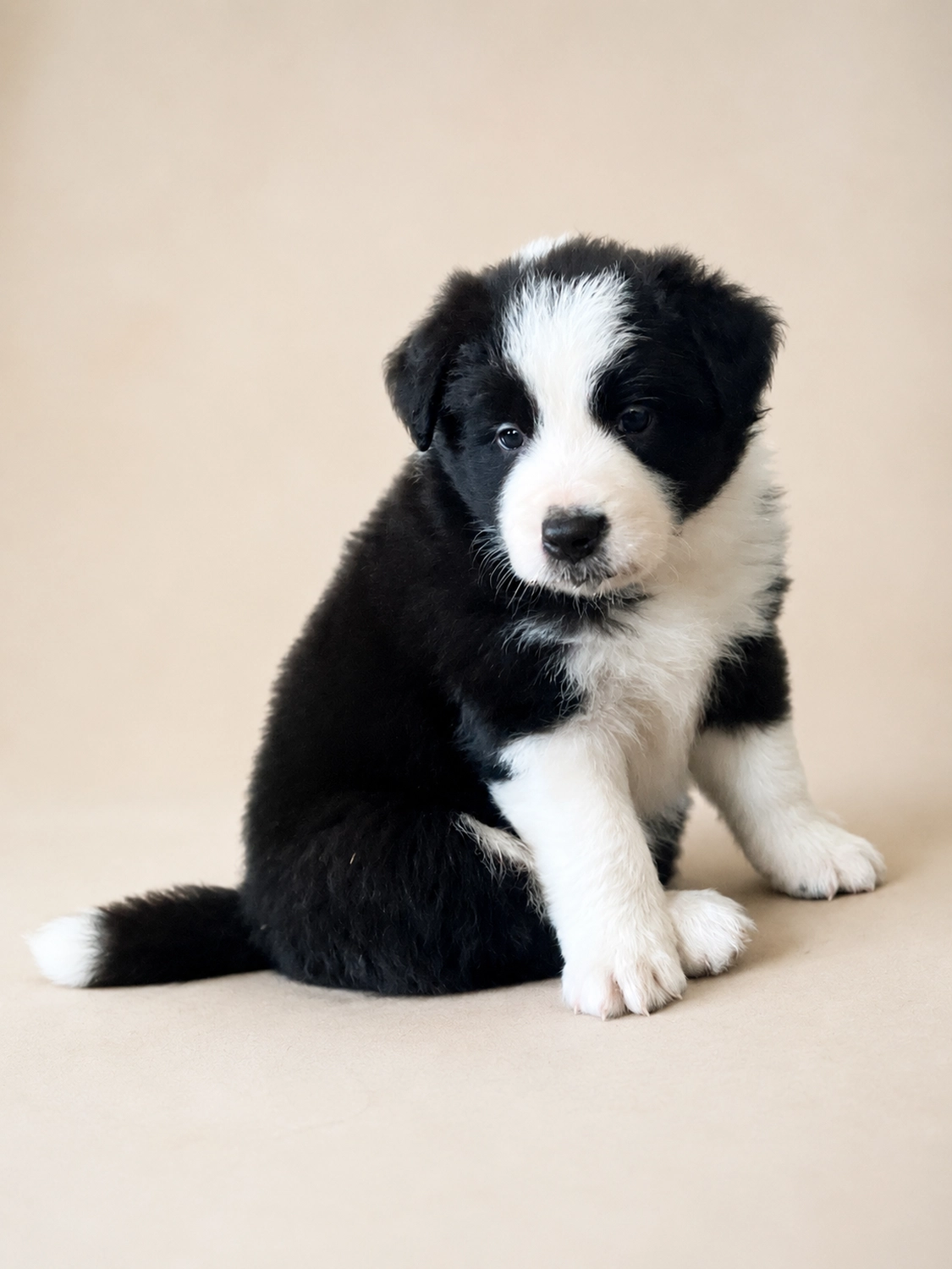 Border Collies of Cleverland Welpe auf einer Wiese