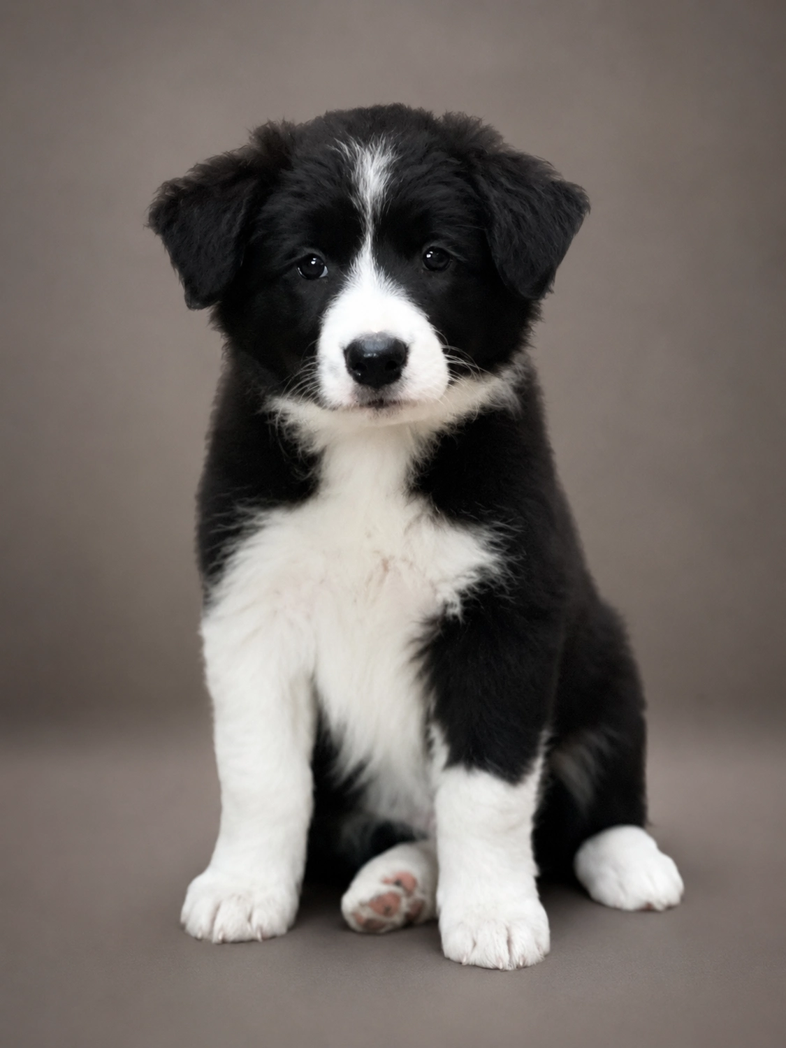 Border Collies of Cleverland Welpe auf einer Wiese